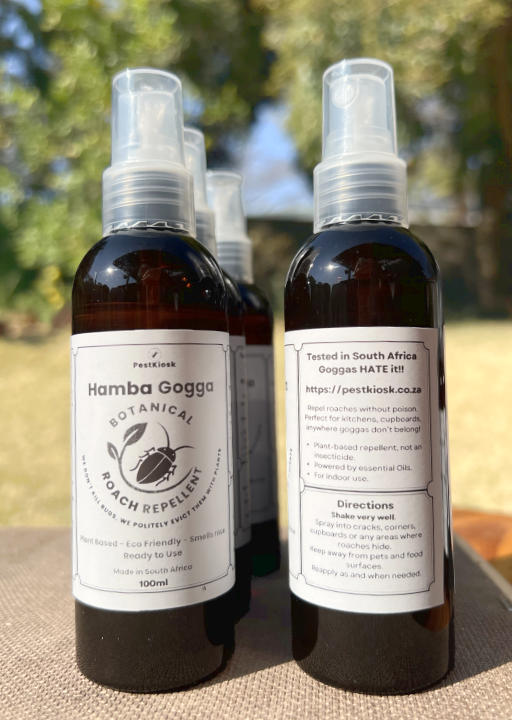 Hamba Gogga™ Botanical Cockroach Repellent Spray – 100ml | Natural, Plant-Based, Eco-Friendly Pest Control