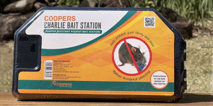 Coopers “Charlie” Reusable Rodent Bait Station – Lockable