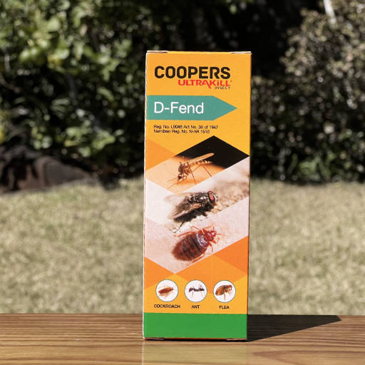 Coopers D-Fend 100ml  Multi-purpose, long-lasting, broad-spectrum control (indoor/outdoor)