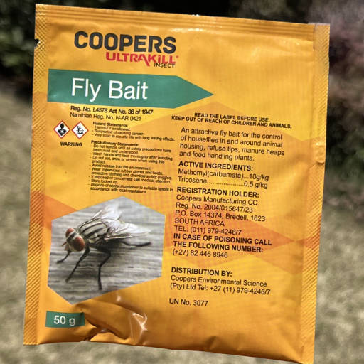 Coopers UltraKill Fly Bait – 50 g (Fast‑Acting, Agricultural & Domestic)