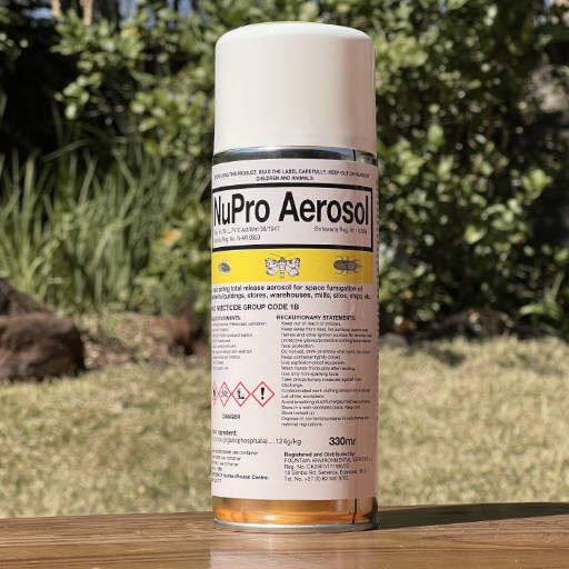 Coopers NuPro® Aerosol 330ml – Rapid Action Space Fumigant for Insect Control