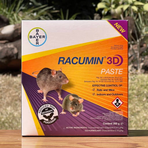 Envu Racumin® 3D Paste – Rodenticide Bait (200g)